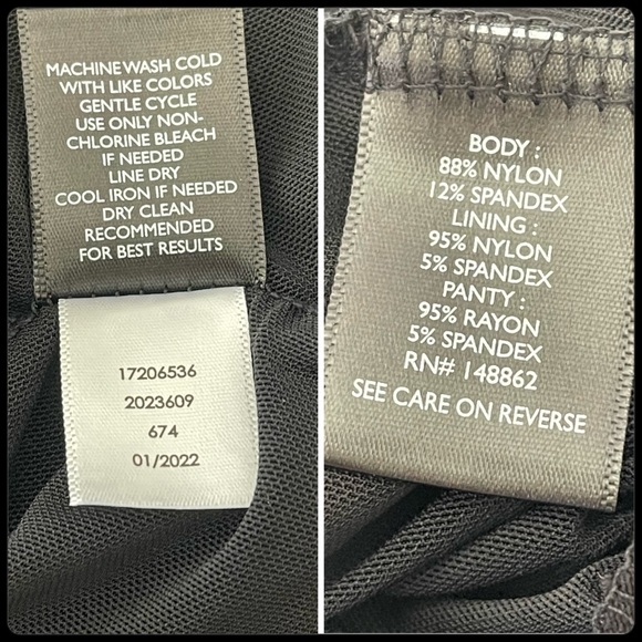 Torrid Black Surplice Strappy Mesh Lace Bodysuit NWT Sizes 4X & 5X - Picture 11 of 17